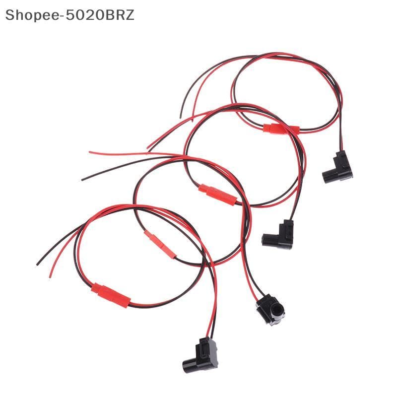 [THEBR] Porta Do Carro LED Maçaneta Da Luz Shell Guia De Transparente Pilar 12V Indicadora De Sinal Lâmpada De Iluminaçã