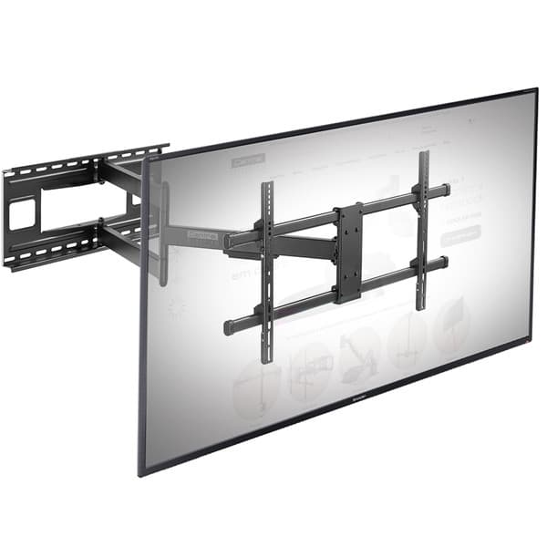 Suporte Articulado para TV 43 a 80 Braço Extra Longo CTA800-SOLO
