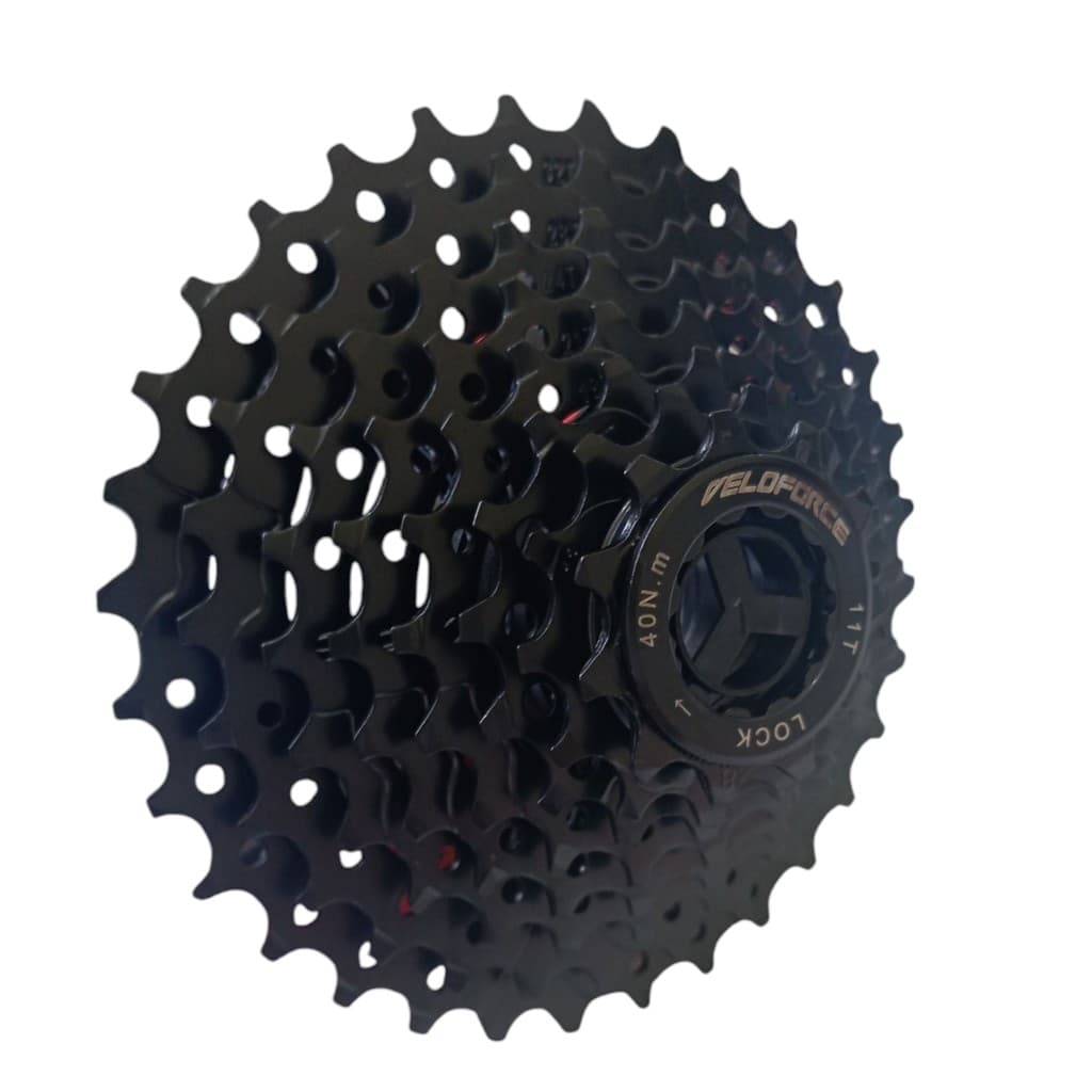 k7 Cassete 8V 11-32T Preto  Ideal para MTB e Speed