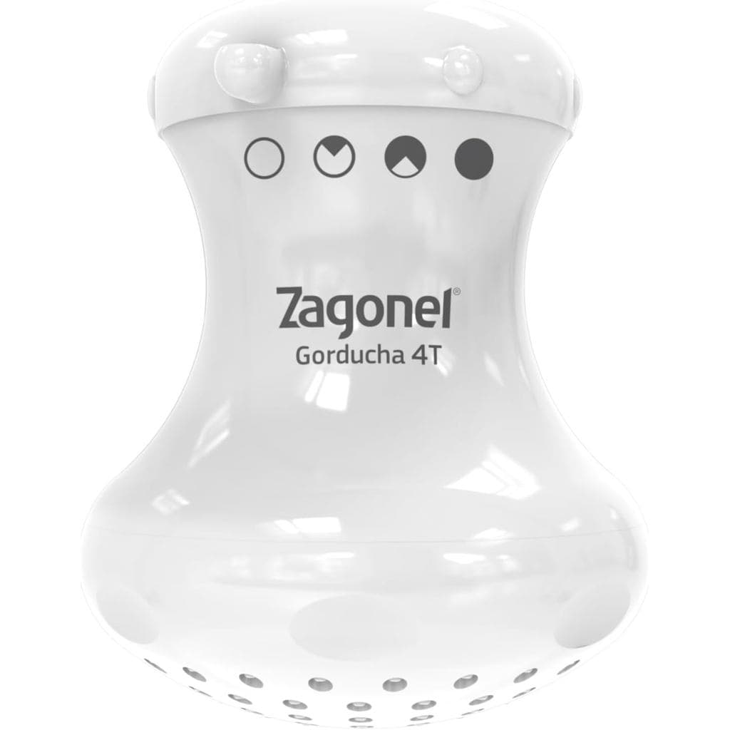 Ducha Elétrica Zagonel Gorducha 4 Temperaturas 220V 5700W - Conforto, Potência e Segurança