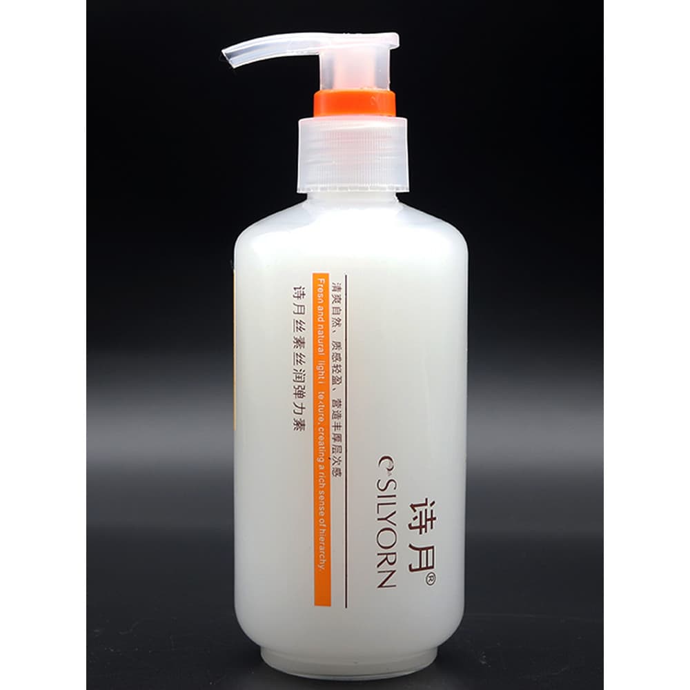 SILYORN SILYORN Silky White Elastin Power Cabelo Encaracolado Cuidados com o Estilo Chunsin Loção de Cera de Cabelo