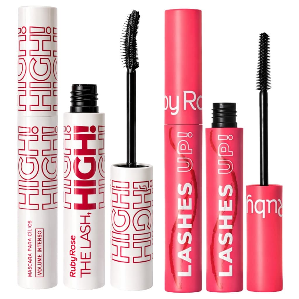 Ruby Rose Mascara Para Cílios Volume High Lash ou Definição Lash Up