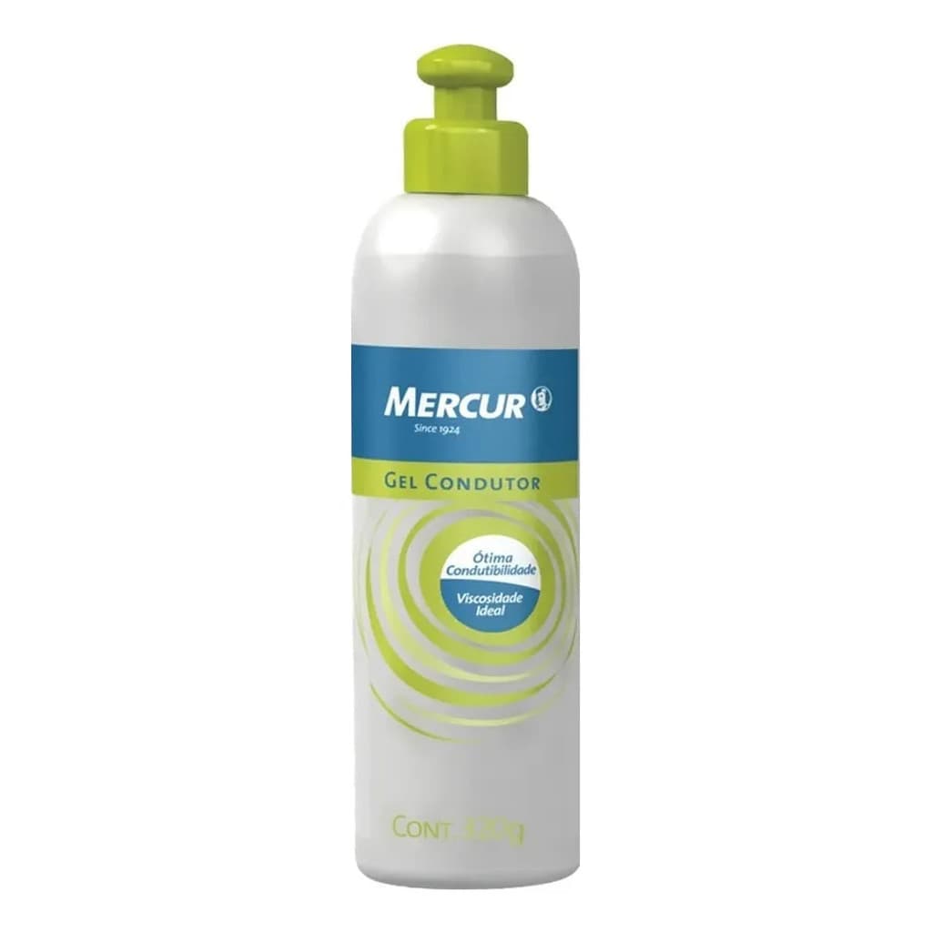 Gel Condutor Hipoalergênico Livre De Parabenos 320g Mercur