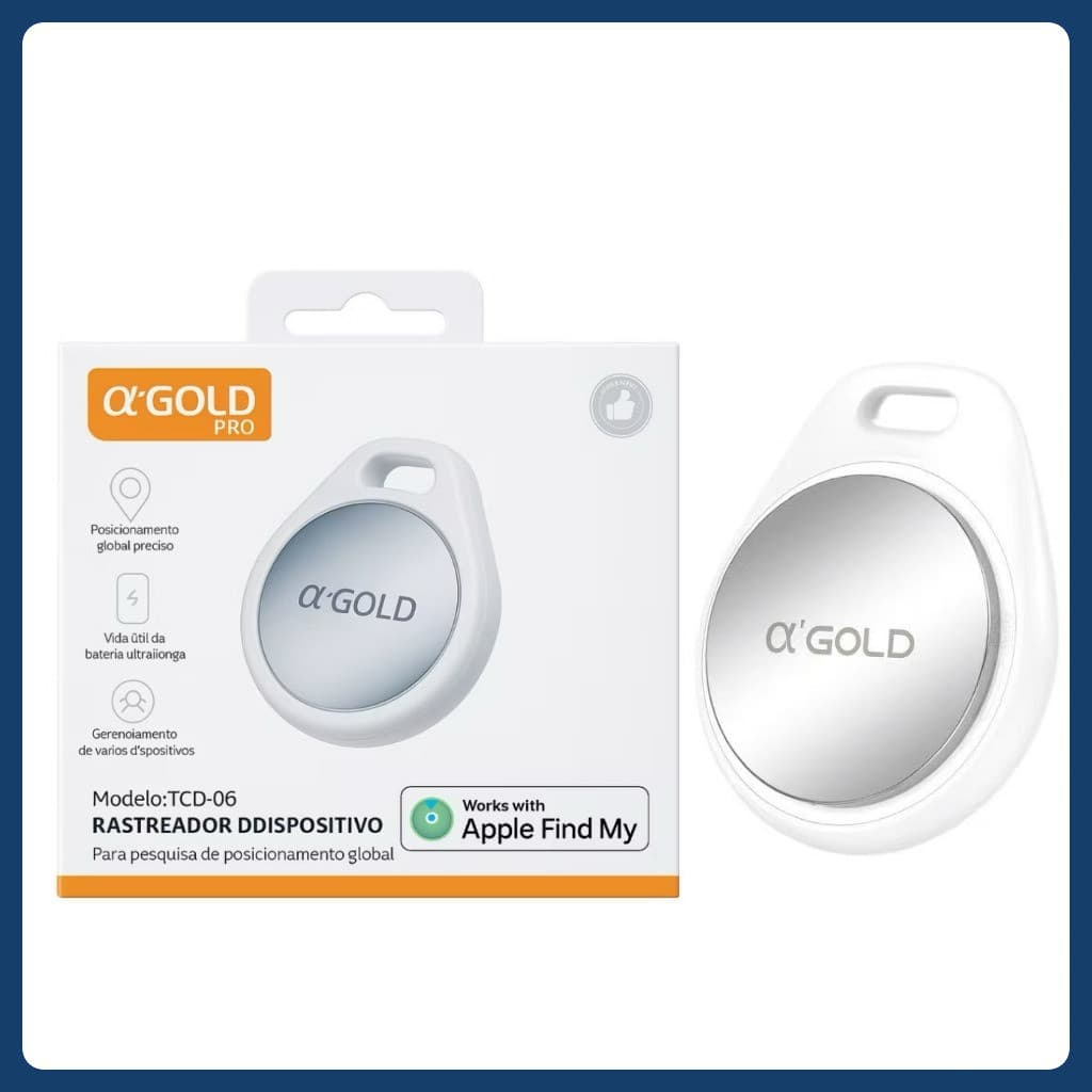 Smart Tag Rastreador e GPS Localizador Air Tag Inteligente original A'GOLD