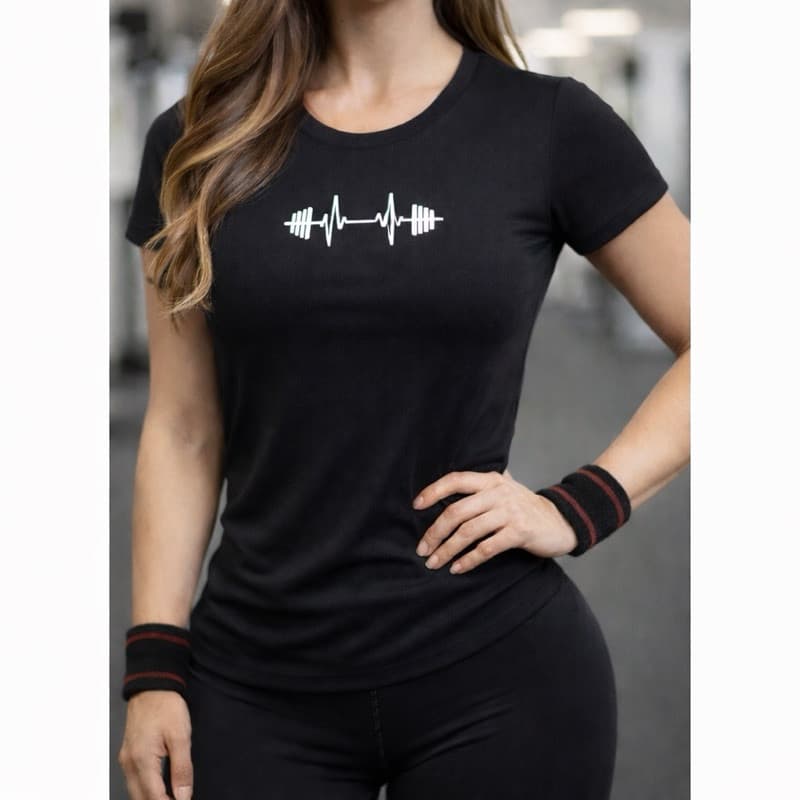 Camiseta Academia Dryfit Fresquinha, Blusa Feminina babylook Treino
