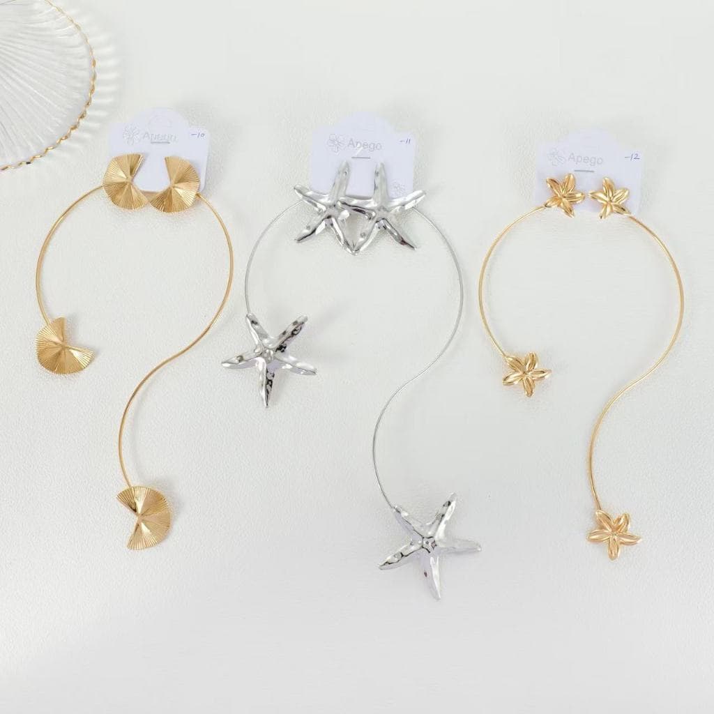 Choker Aro Colar e Brinco Da Moda Diversos Modelos
