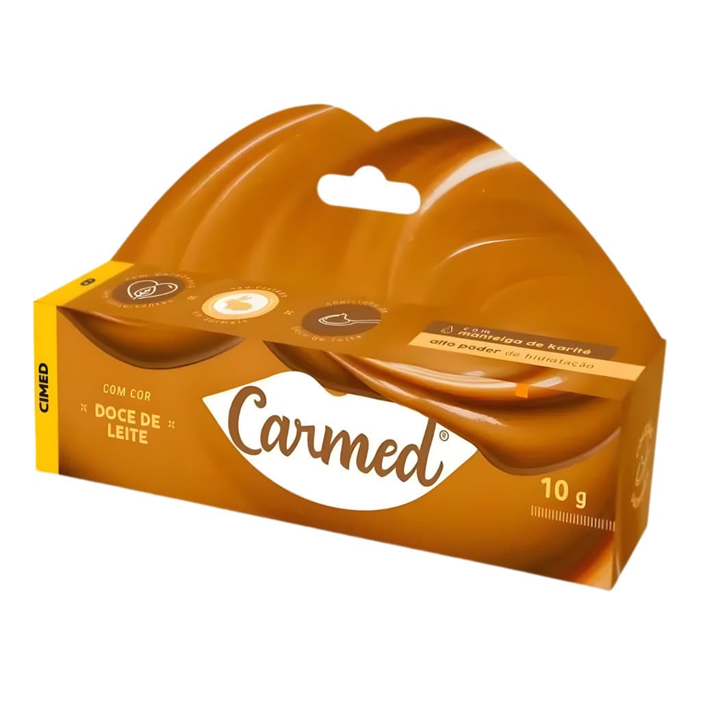 Hidratante Labial Carmed Doce de Leite 10g - Edição Ilimitada, Incolor