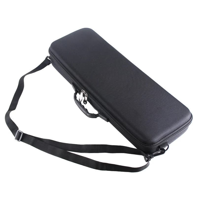 JSFUN Bolsa Portátil para Pesca ao Ar Livre, Bolsa de Transporte para Vara e Carretilha em EVA à Prova de Choque com Alç