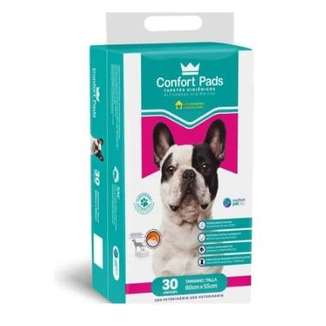 Tapete Higiênico Pet Confort Pads 55x60cm 30 Unidades Cães Absorvente