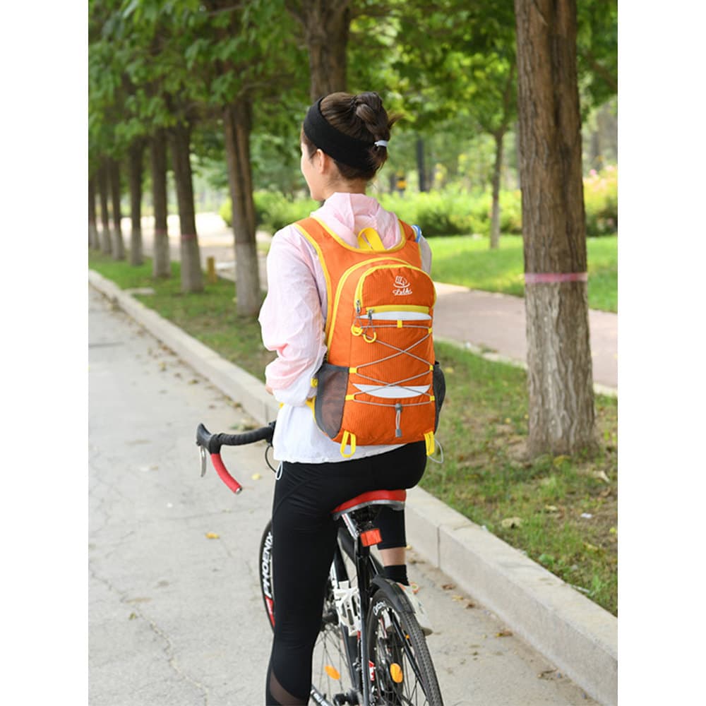 Novo Ultra-leve saco de ciclismo ao ar livre correndo saco esportes mochila das mulheres dos homens leve à prova dwaterp