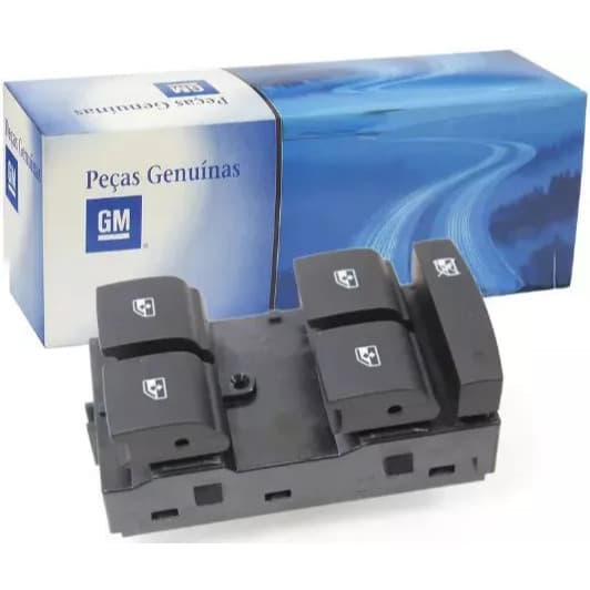Interruptor Botão vidro porta dianteira LE Cobalt Onix Prisma 95188246  GM