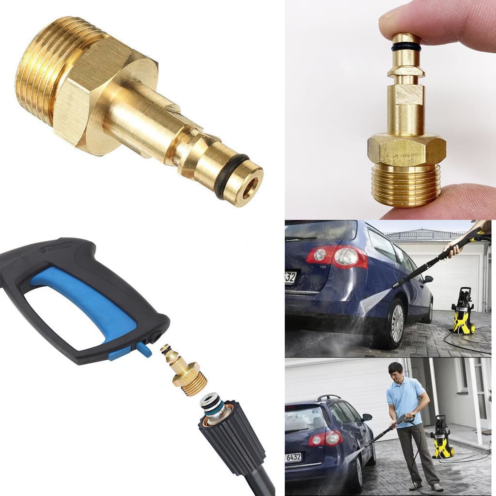 Adaptador De Mangueira Para Lavadora De Pressão , Tubo De Alta Conector Rápido , Acessórios Máquina De Limpeza , 1 Peça