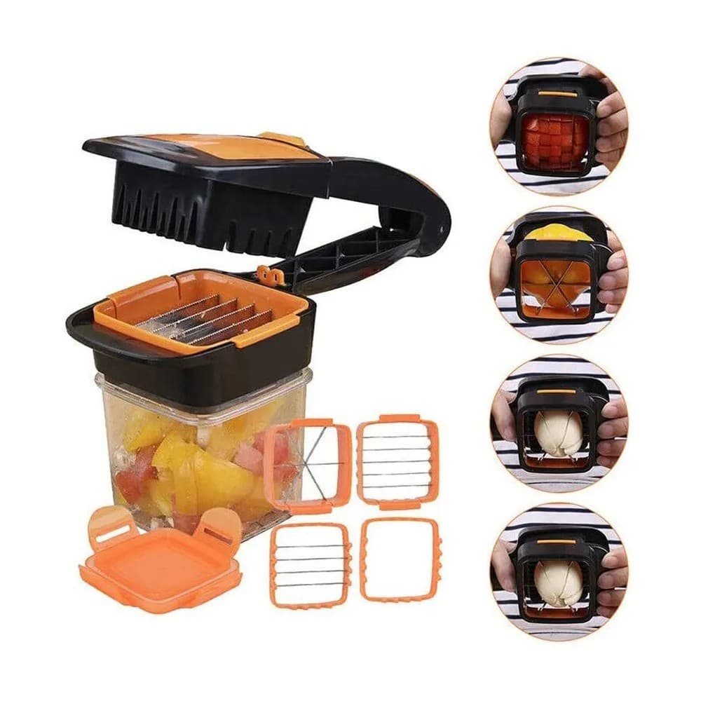 Cortador 5 em 1 Frutas verduras Legumes Nicer dicer