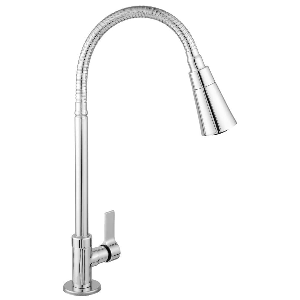 Torneira Flexível Gourmet para Cozinha Inox Pia Mesa Bancada Dzl