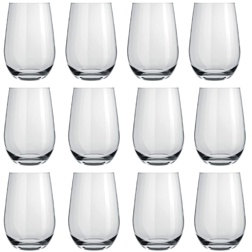 Conjunto 12 Copos de Vidro Nadir Dubai - 480ml