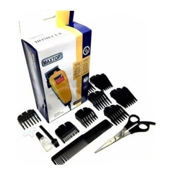 Apare seus cabelos com perfeição em casa com a Máquina de Corte Maxtop