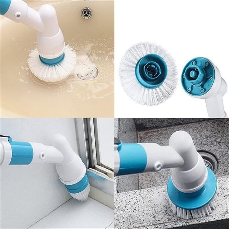 Esfregão Escova De Limpeza Vassoura Elétrica Bivolt Mop Envio Imediato