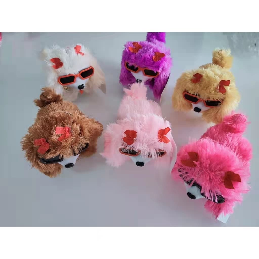 Cachorrinho Brinquedo Que Late e Anda Acende A Pilha- COR SORTIDO
