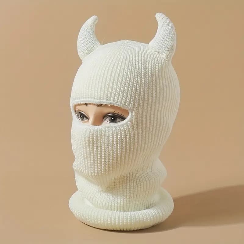 Máscara De Esqui Balaclava Para Atividades Ao Ar Livre Chapéu De Malha De Halloween Desenho Elástico Do Crânio Mulheres E Homens