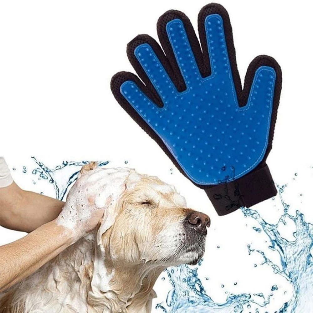 Luva Escova Nano Magnética: Tire Pelos Dos Pets Cães E Gatos em Segundos