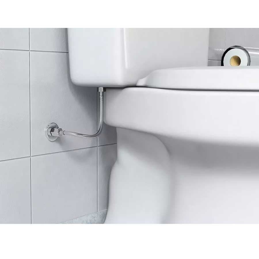 Engate Mangueira Flexível Aço Inox Trançado 80 CM