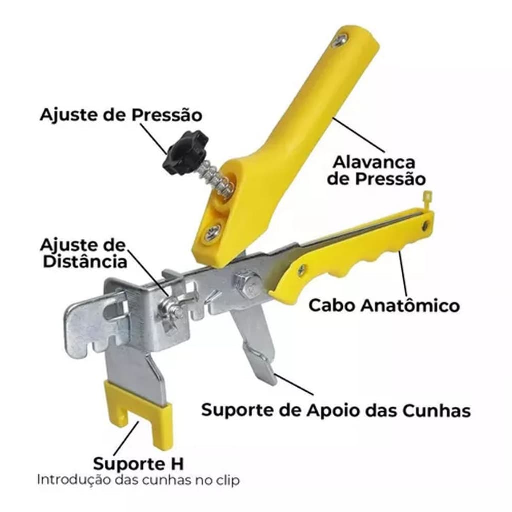Alicate Nivelador De Piso Titanium