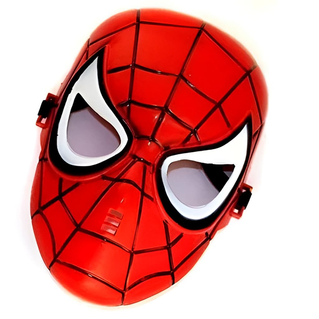 Máscara Homem Aranha Fantasia Incrível para Crianças e Adu