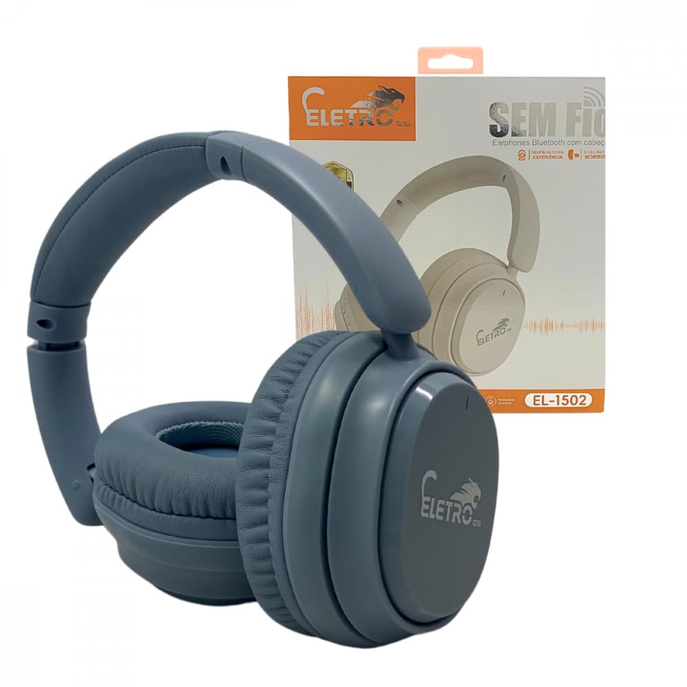 Headphone Bluetooth ELETRO EL-1502: Estilo e Conforto