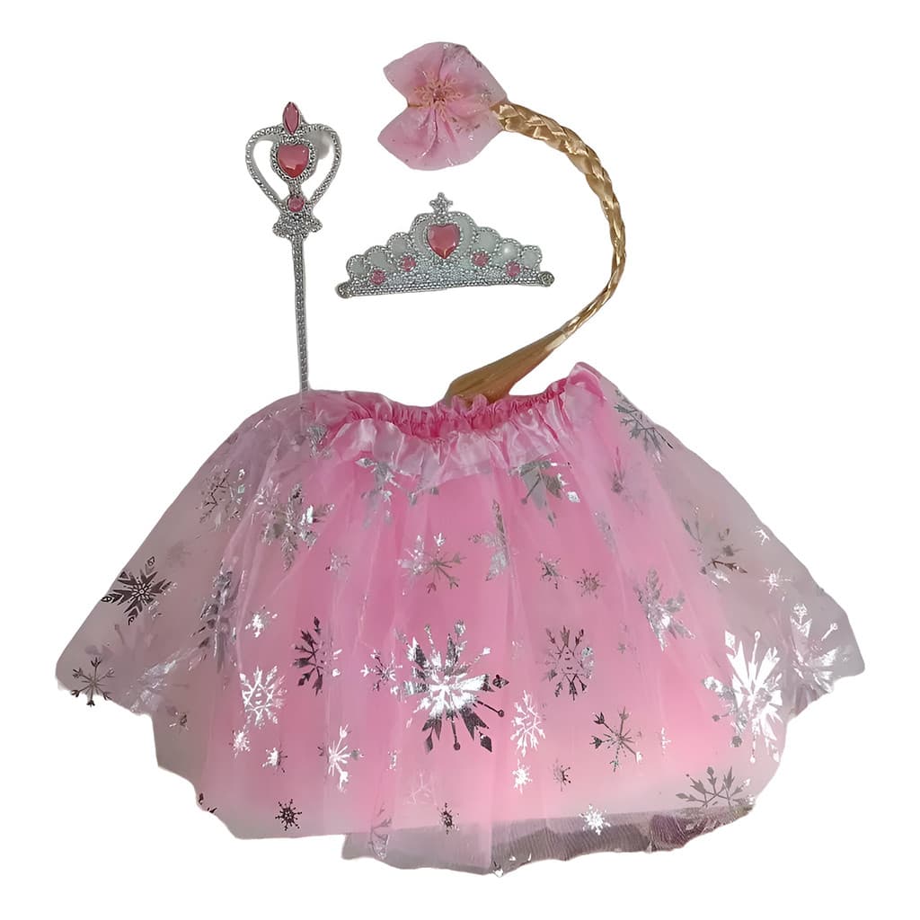 Kit Fantasia Infantil Princesa Encanto Carnaval e Festas