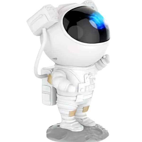 Luminária Astronauta Projetor Galáxia LED RGBW