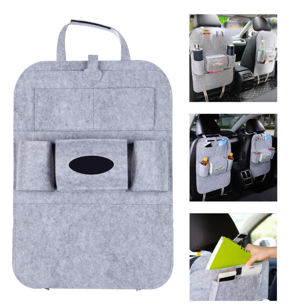 Organizador Com Bolsos Para Banco de Carro Snel