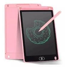 Lousa Digital 8.5 Lcd Tablet Infantil P/ Escrever E Desenho Rosa