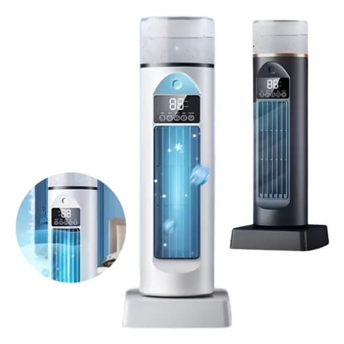 Ventilador de Torre 3 em 1: Refresca, Humidifica, Inova!