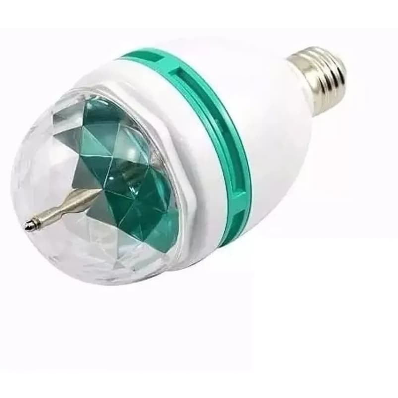 Lampada Led Giratoria Colorida Para Festas - oferta!