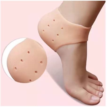 Meia Calcanhar Silicone Palmilha Gel