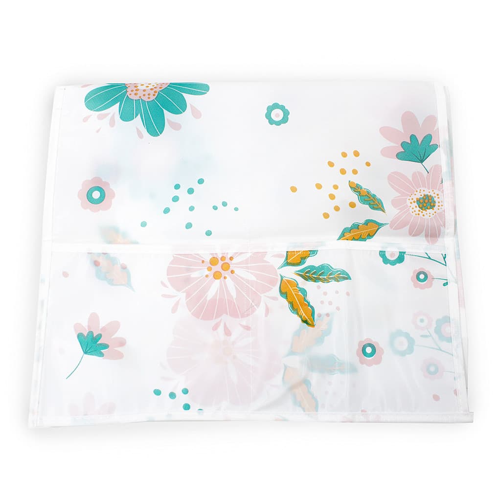 Capa Protetora Microondas Forno Eletrico  85x35cm Flor Rosa