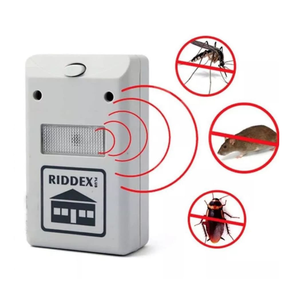 Repelente De Tomada Rato Barata Formiga Aranha Riddex Aid