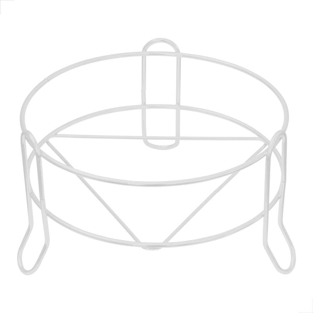 Suporte para Lixeira Simples na cor branca.