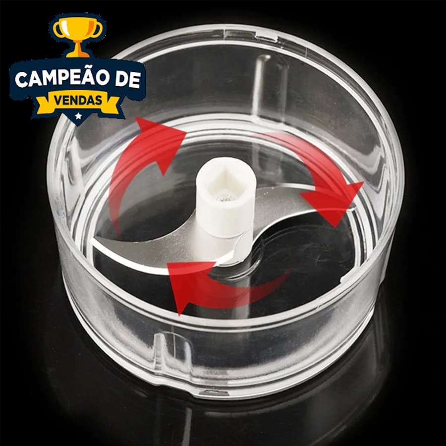 Triture Alimentos com o Mini Processador Manual!