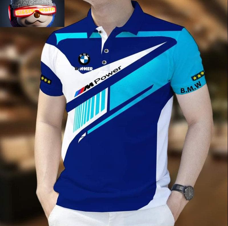 Nova Camisa Polo Masculina Moda