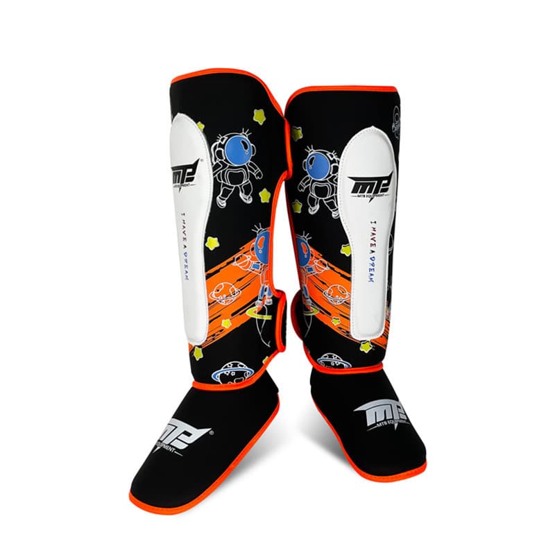 Criança Juventude Kickboxing MMA Muay Thai Caneleiras Sanda Artes Marciais Luta Treinamento Perna Protetor Equipamentos