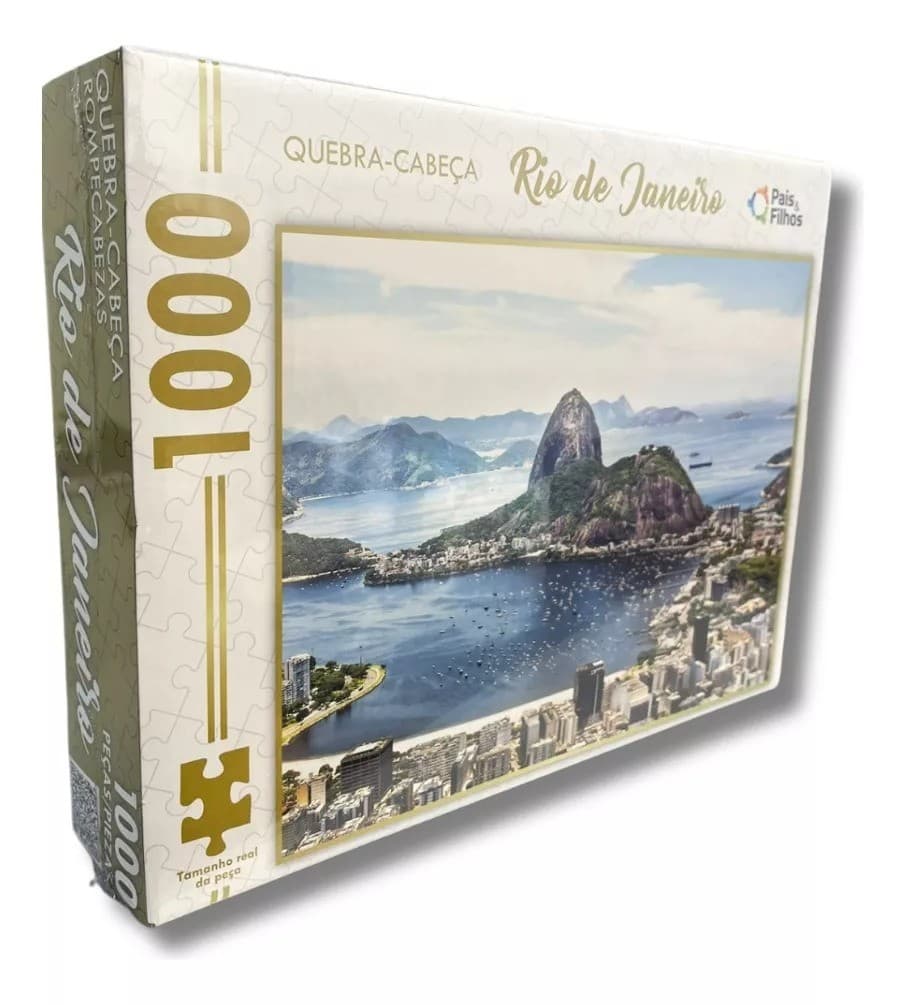 Quebra Cabeça 1000 Peças Pão De Açúcar Rio De Janeiro Brasil