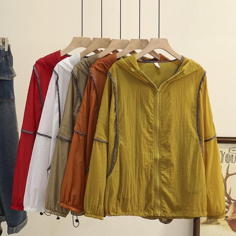 Summer Roupas De Proteção Solar Ultra-Finas De Secagem Rápida , Leves E