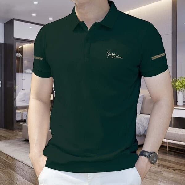 Camisa Pólo Masculina , Para Homens Com Estilo Jovem E Elegante De Escritório-PL071