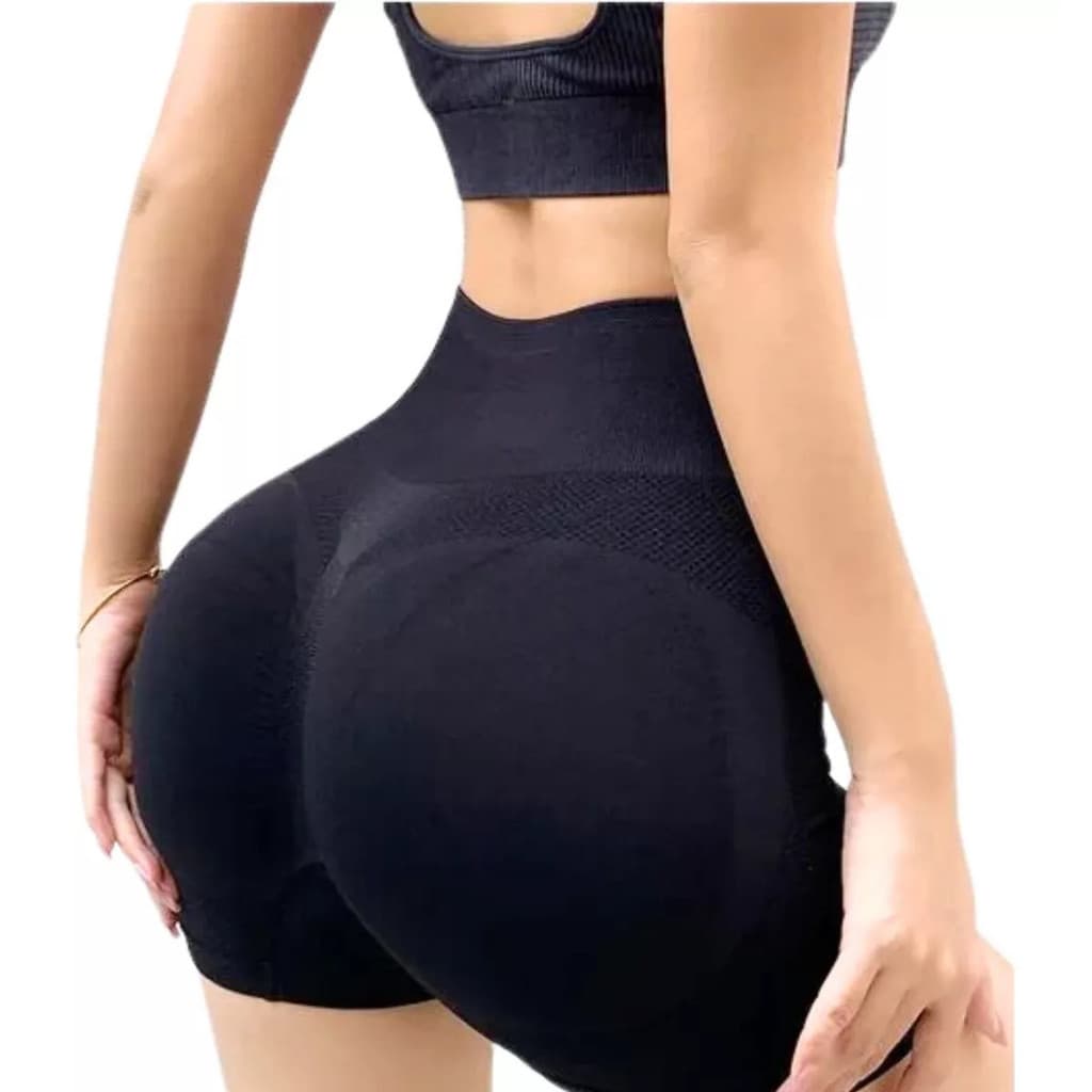 Short Feminino Empina Bumbum COR PRETO - Tamanho Único