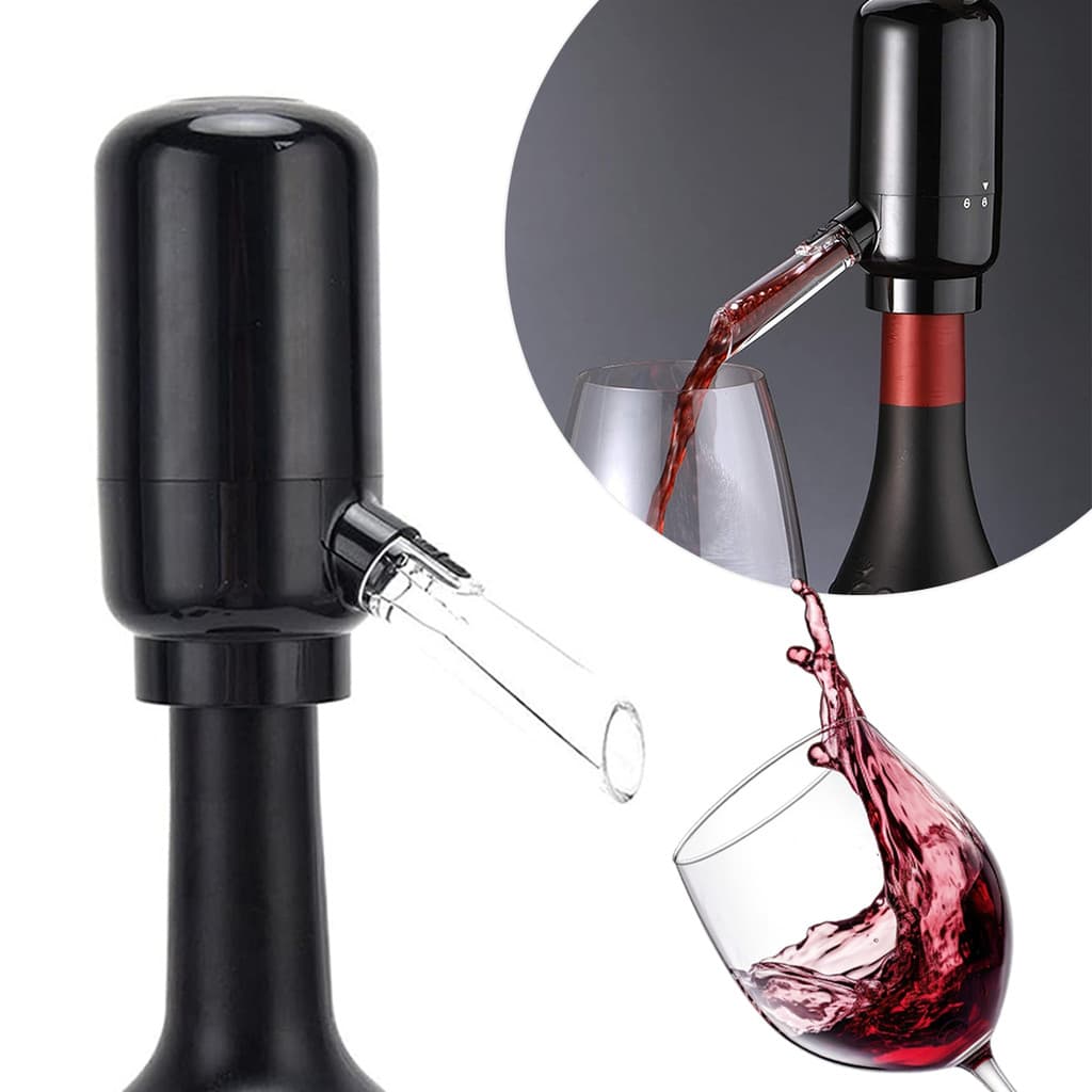 Saboreie Cada Gota! Aerador e Dispenser Elétrico para Vinhos