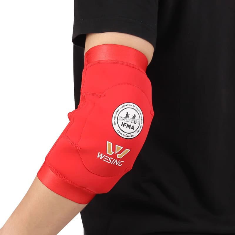 IFMA MMA Kickboxing Taekwondo Muay Thai Cotoveleiras Almofadas De Apoio Sanda Braço Protetor Treinamento