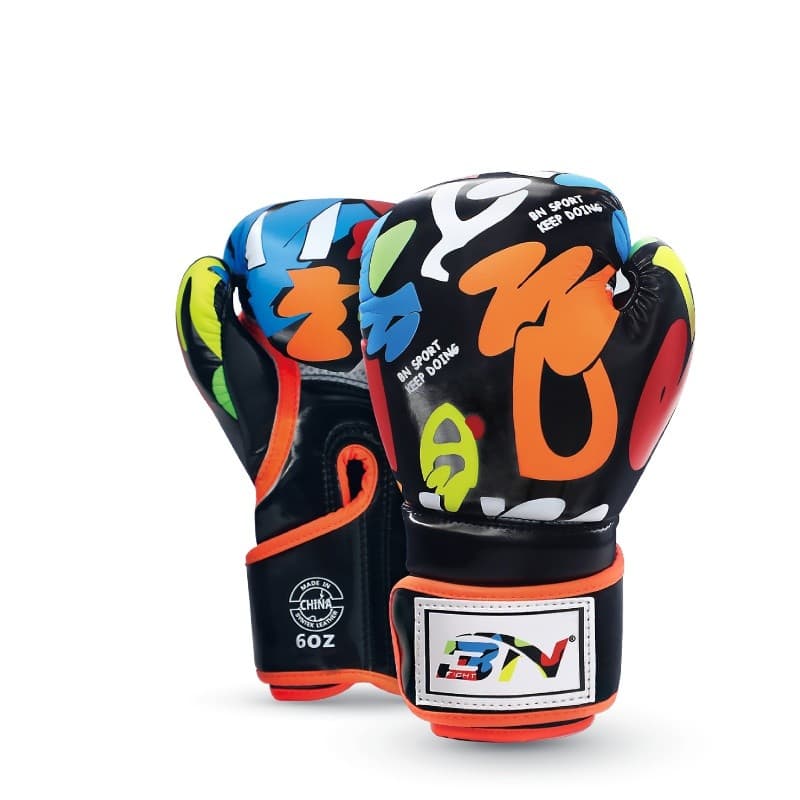 BN 6OZ 3-7 Anos Crianças MMA Boxe Muay Thai Luvas Meninos Meninas Sparring Artes Marciais Soco Treinamento Luta Engrenag