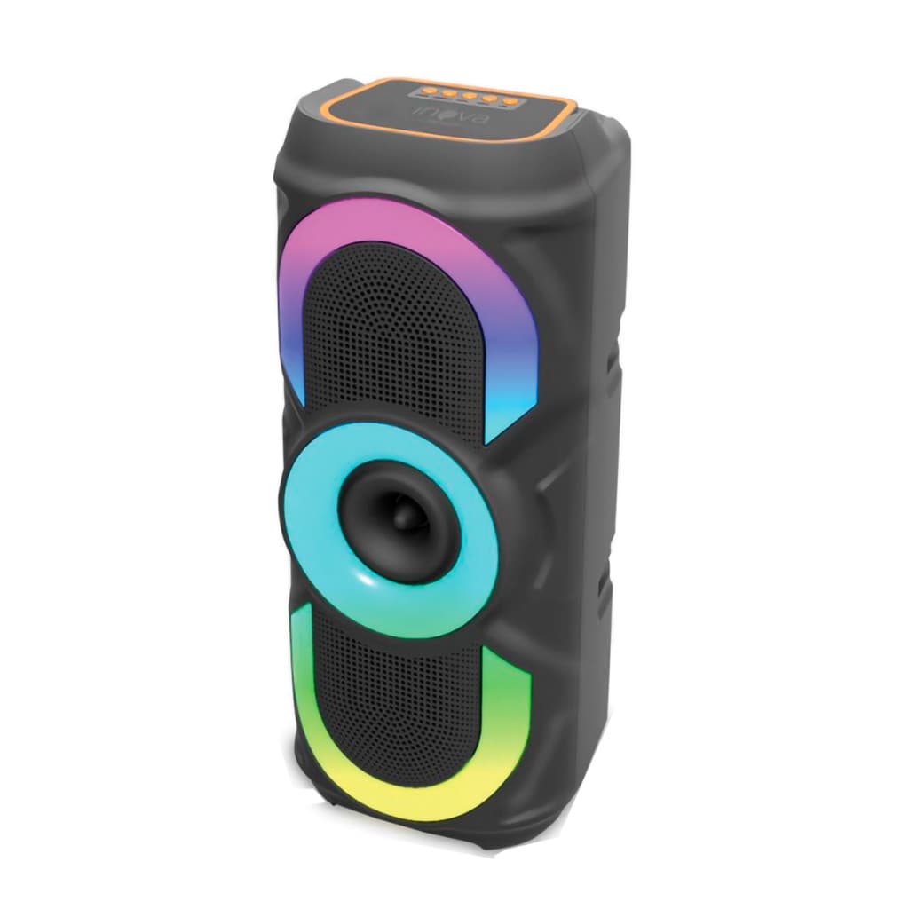 Speaker Bluetooth LED RGB com Entrada Auxiliar - MD12270