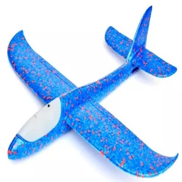 BRINQUEDO AVIAO PLANADOR DE ISOPOR Leve